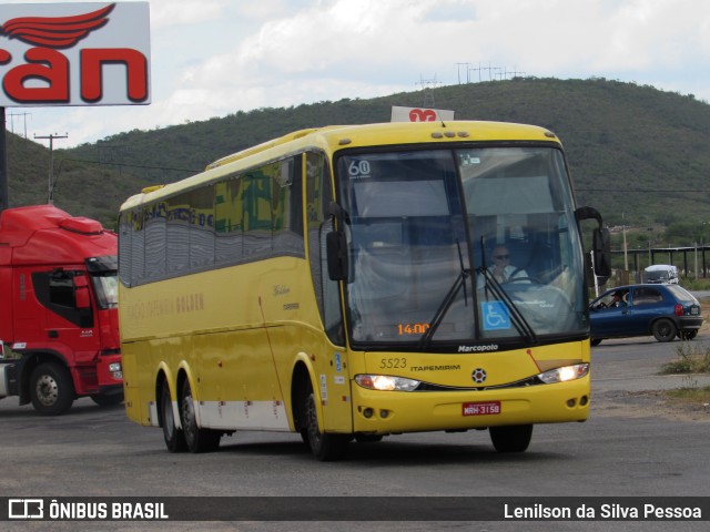 Viação Itapemirim 5523 na cidade de Taquaritinga do Norte, Pernambuco, Brasil, por Lenilson da Silva Pessoa. ID da foto: 9957052.