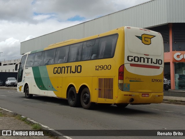 Empresa Gontijo de Transportes 12900 na cidade de Juiz de Fora, Minas Gerais, Brasil, por Renato Brito. ID da foto: 9884679.