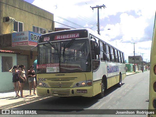 Transportes Guanabara 1004 na cidade de Natal, Rio Grande do Norte, Brasil, por Josenilson  Rodrigues. ID da foto: 9886432.