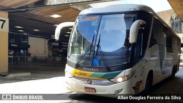 Empresa Gontijo de Transportes 16080 na cidade de Belo Horizonte, Minas Gerais, Brasil, por Allan Douglas Ferreira da Silva. Número da foto: #9885717.