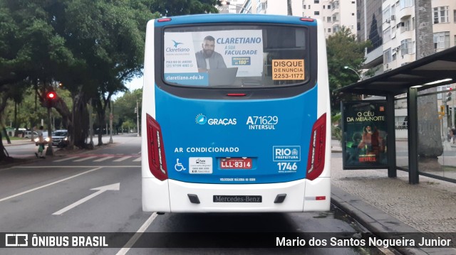 Viação Nossa Senhora das Graças A71629 na cidade de Rio de Janeiro, Rio de Janeiro, Brasil, por Mario dos Santos Nogueira Junior. ID da foto: 9886433.