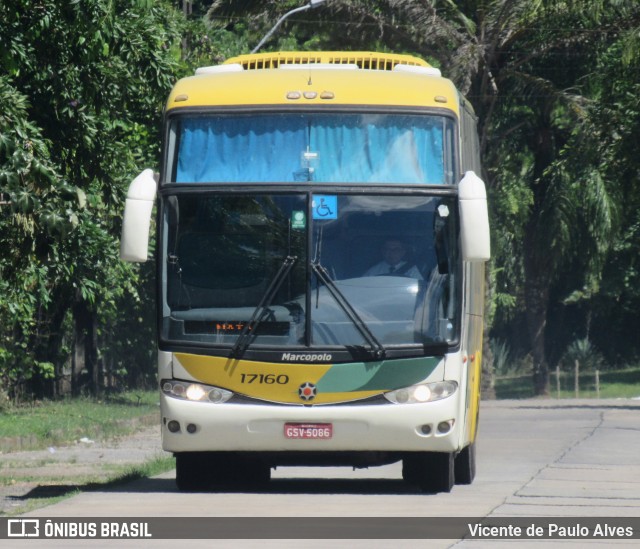 Empresa Gontijo de Transportes 17160 na cidade de Recife, Pernambuco, Brasil, por Vicente de Paulo Alves. ID da foto: 9884397.