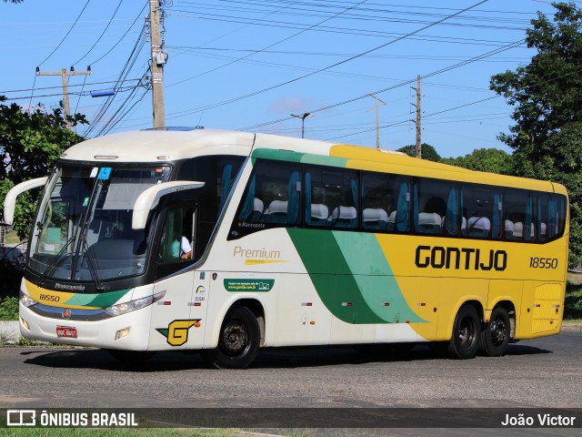 Empresa Gontijo de Transportes 18550 na cidade de Teresina, Piauí, Brasil, por João Victor. Número da foto: #9885804.
