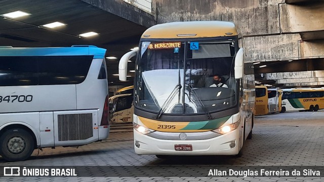 Empresa Gontijo de Transportes 21395 na cidade de Belo Horizonte, Minas Gerais, Brasil, por Allan Douglas Ferreira da Silva. Número da foto: #9888066.