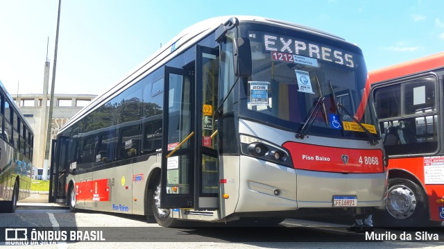 Express Transportes Urbanos Ltda 4 8068 na cidade de São Paulo, São Paulo, Brasil, por Murilo da Silva. Número da foto: #9887047.