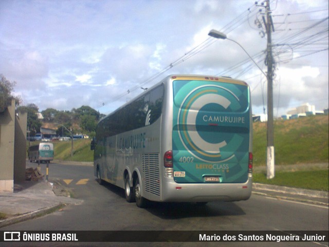 Auto Viação Camurujipe 4002 na cidade de Salvador, Bahia, Brasil, por Mario dos Santos Nogueira Junior. ID da foto: 9888032.