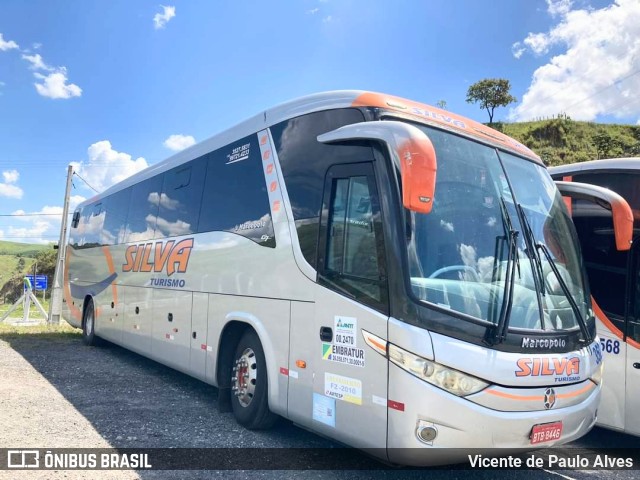 Silva Turismo 3520 na cidade de Aparecida, São Paulo, Brasil, por Vicente de Paulo Alves. Número da foto: #9887197.