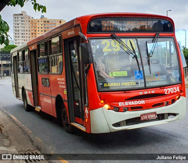 Viação Lux > Viação Fênix 27034 na cidade de Belo Horizonte, Minas Gerais, Brasil, por Juliano Felipe. Número da foto: #9887001.