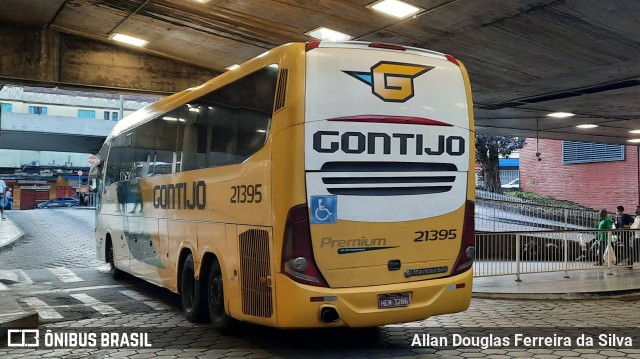 Empresa Gontijo de Transportes 21395 na cidade de Belo Horizonte, Minas Gerais, Brasil, por Allan Douglas Ferreira da Silva. Número da foto: #9888067.