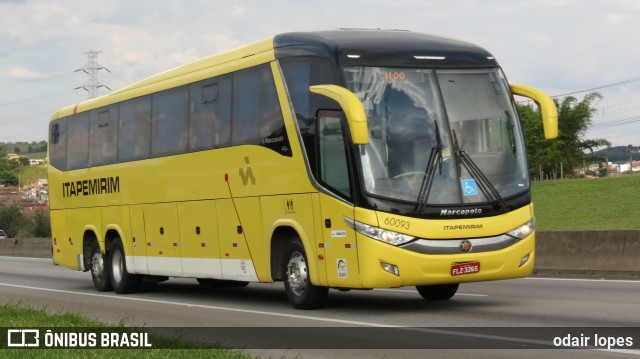 Viação Itapemirim 60093 na cidade de Caçapava, São Paulo, Brasil, por odair lopes. Número da foto: #9888647.