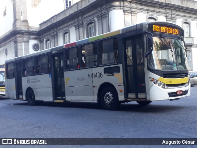 Real Auto Ônibus A41436 na cidade de Rio de Janeiro, Rio de Janeiro, Brasil, por Augusto César. Número da foto: #9887495.