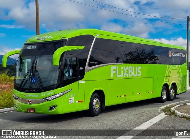 FlixBus Transporte e Tecnologia do Brasil 431906 na cidade de Jundiaí, São Paulo, Brasil, por Igor F.. Número da foto: #9889345.