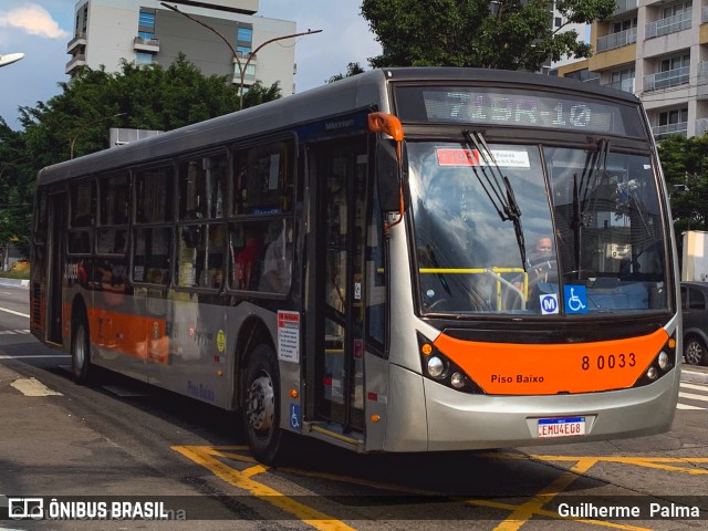 TRANSPPASS - Transporte de Passageiros 8 0033 na cidade de São Paulo, São Paulo, Brasil, por Guilherme  Palma. ID da foto: 9887503.