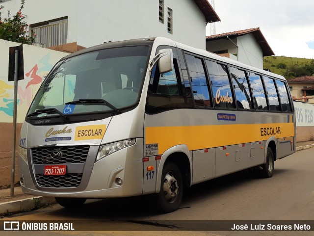 Cunha Transportes e Turismo 117 na cidade de Jeceaba, Minas Gerais, Brasil, por José Luiz Soares Neto. ID da foto: 9888045.