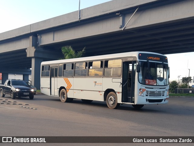 Transvida Transporte Coletivo 1835 na cidade de Ji-Paraná, Rondônia, Brasil, por Gian Lucas  Santana Zardo. ID da foto: 9891910.