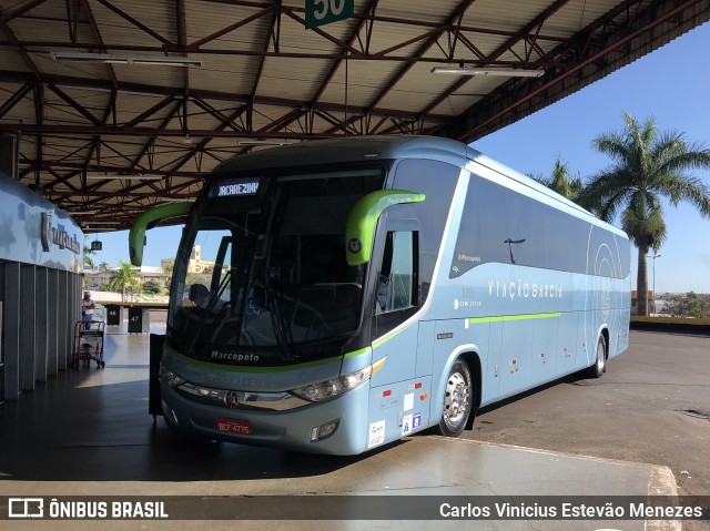 Viação Garcia 8295 na cidade de Londrina, Paraná, Brasil, por Carlos Vinicius Estevão Menezes. Número da foto: #9891908.