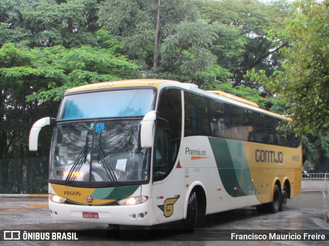 Empresa Gontijo de Transportes 14605 na cidade de São Paulo, São Paulo, Brasil, por Francisco Mauricio Freire. ID da foto: 9891764.