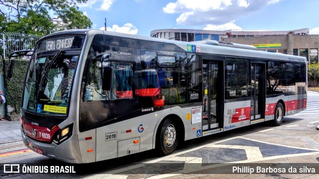 Viação Gatusa Transportes Urbanos 7 6939 na cidade de São Paulo, São Paulo, Brasil, por Phillip Barbosa da silva. ID da foto: 9889728.