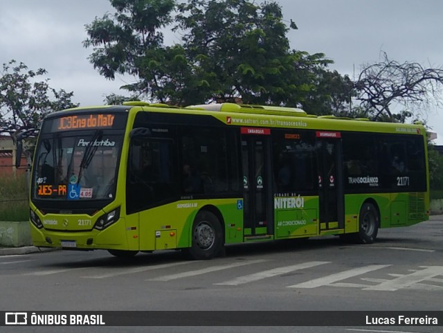 Viação Pendotiba 2.1.171 na cidade de Niterói, Rio de Janeiro, Brasil, por Lucas Ferreira. Número da foto: #9891778.