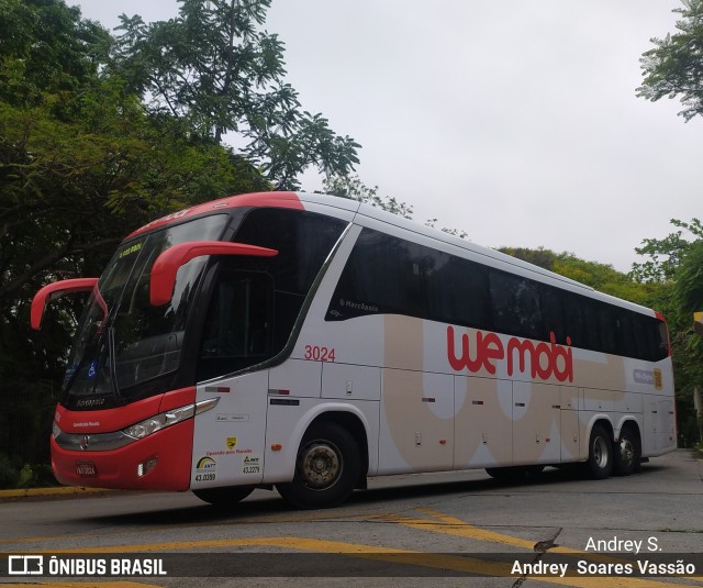 Planalto Transportes 3024 na cidade de São Paulo, São Paulo, Brasil, por Andrey  Soares Vassão. Número da foto: #9891276.