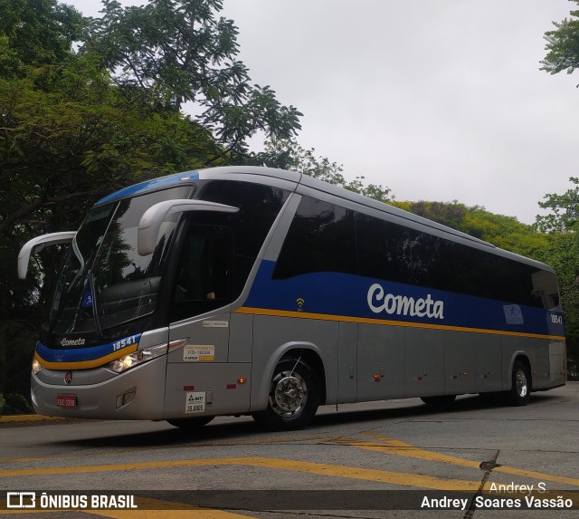 Viação Cometa 18541 na cidade de São Paulo, São Paulo, Brasil, por Andrey  Soares Vassão. ID da foto: 9891310.