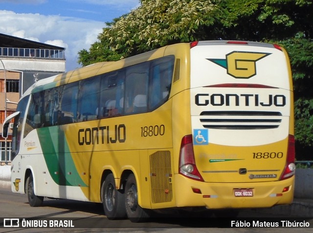 Empresa Gontijo de Transportes 18800 na cidade de Três Corações, Minas Gerais, Brasil, por Fábio Mateus Tibúrcio. ID da foto: 9891162.