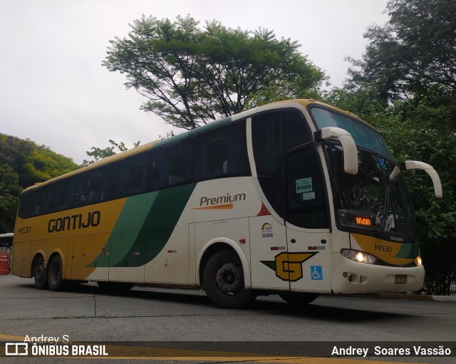 Empresa Gontijo de Transportes 14530 na cidade de São Paulo, São Paulo, Brasil, por Andrey  Soares Vassão. ID da foto: 9891267.