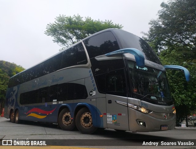Três Estrelas Turismo 9110 na cidade de São Paulo, São Paulo, Brasil, por Andrey  Soares Vassão. Número da foto: #9891326.