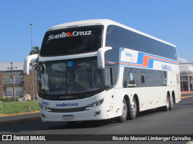 VUSC - Viação União Santa Cruz 3600 na cidade de Santa Cruz do Sul, Rio Grande do Sul, Brasil, por Ricardo Manoel Limberger Carvalho. Número da foto: #9891052.