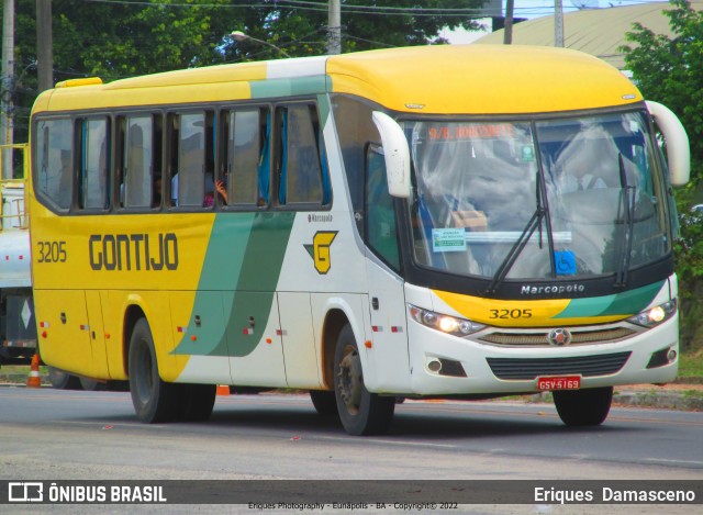 Empresa Gontijo de Transportes 3205 na cidade de Eunápolis, Bahia, Brasil, por Eriques  Damasceno. Número da foto: #9891989.