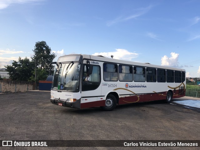 Expresso Adamantina 167104 na cidade de Bauru, São Paulo, Brasil, por Carlos Vinicius Estevão Menezes. ID da foto: 9889892.