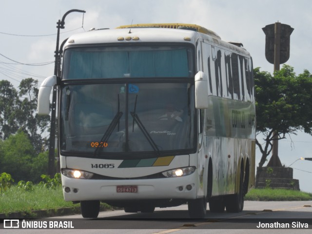 Empresa Gontijo de Transportes 14085 na cidade de Igarassu, Pernambuco, Brasil, por Jonathan Silva. ID da foto: 9890142.