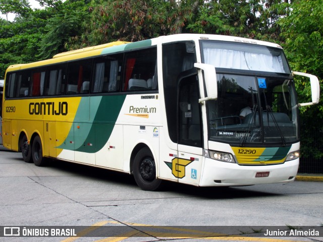 Empresa Gontijo de Transportes 12290 na cidade de São Paulo, São Paulo, Brasil, por Junior Almeida. ID da foto: 9893420.