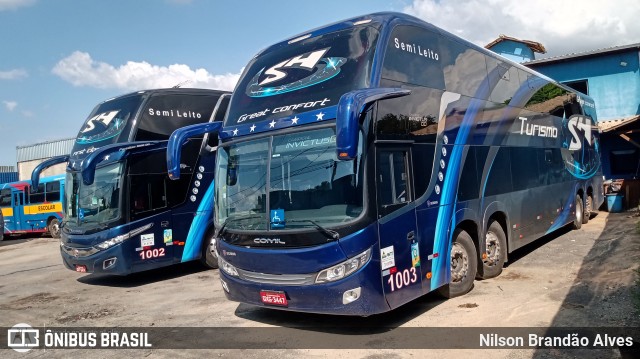 SH Transportes 1003 na cidade de Ribeirão das Neves, Minas Gerais, Brasil, por Nilson Brandão Alves. Número da foto: #9894216.