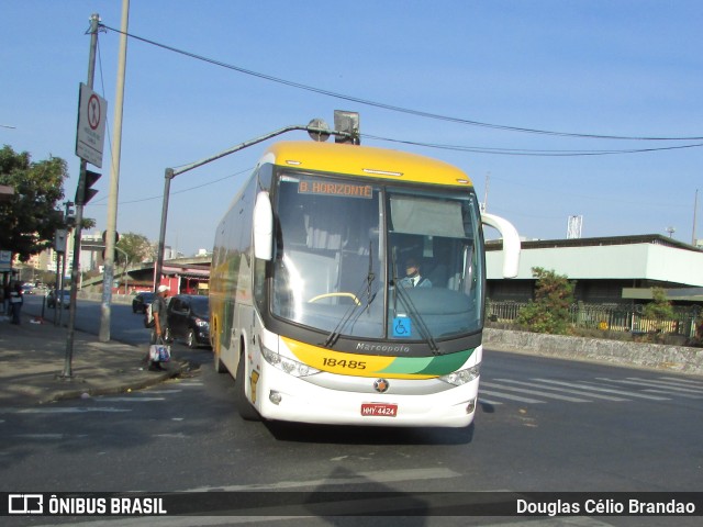 Empresa Gontijo de Transportes 18485 na cidade de Belo Horizonte, Minas Gerais, Brasil, por Douglas Célio Brandao. Número da foto: #9893996.