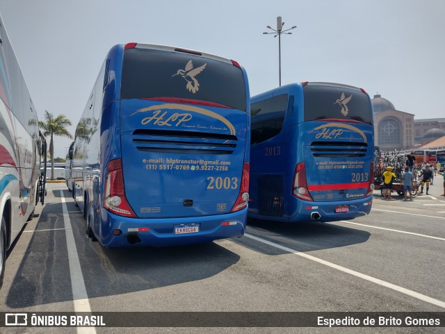 HLP Turismo Transporte e Fretamento 2003 na cidade de Aparecida, São Paulo, Brasil, por Espedito de Brito Gomes. Número da foto: #9892718.