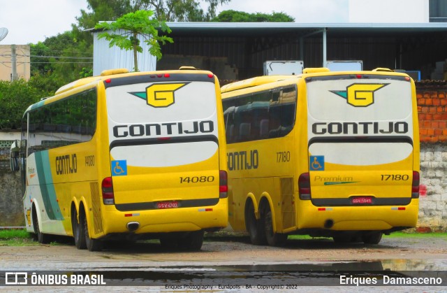 Empresa Gontijo de Transportes 14080 na cidade de Eunápolis, Bahia, Brasil, por Eriques  Damasceno. Número da foto: #9896534.