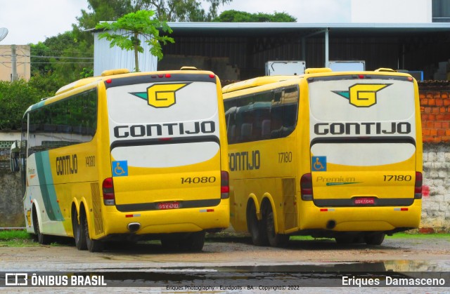 Empresa Gontijo de Transportes 14080 na cidade de Eunápolis, Bahia, Brasil, por Eriques  Damasceno. ID da foto: 9896534.