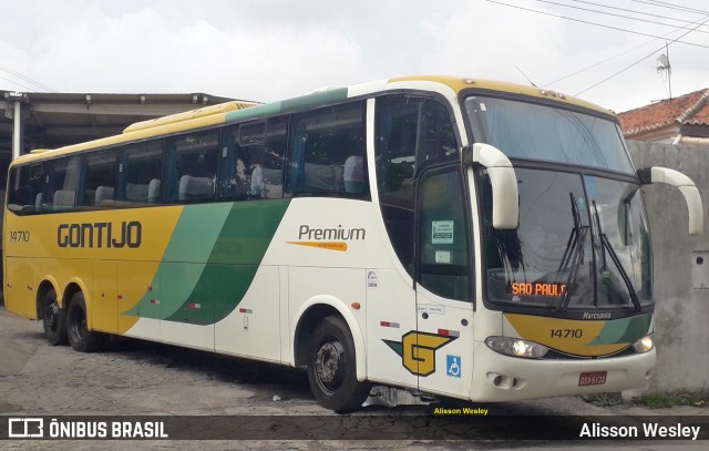 Empresa Gontijo de Transportes 14710 na cidade de Fortaleza, Ceará, Brasil, por Alisson Wesley. ID da foto: 9895407.