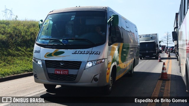 Exclusiva Turismo 2840 na cidade de Franco da Rocha, São Paulo, Brasil, por Espedito de Brito Gomes. Número da foto: #9895242.