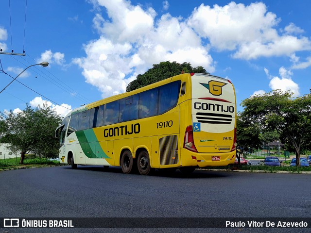 Empresa Gontijo de Transportes 19110 na cidade de Araxá, Minas Gerais, Brasil, por Paulo Vitor De Azevedo. Número da foto: #9895947.