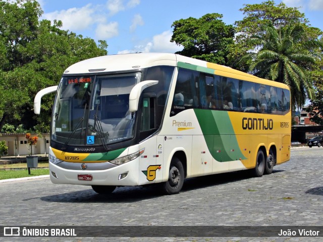 Empresa Gontijo de Transportes 18785 na cidade de Itabuna, Bahia, Brasil, por João Victor. ID da foto: 9895557.