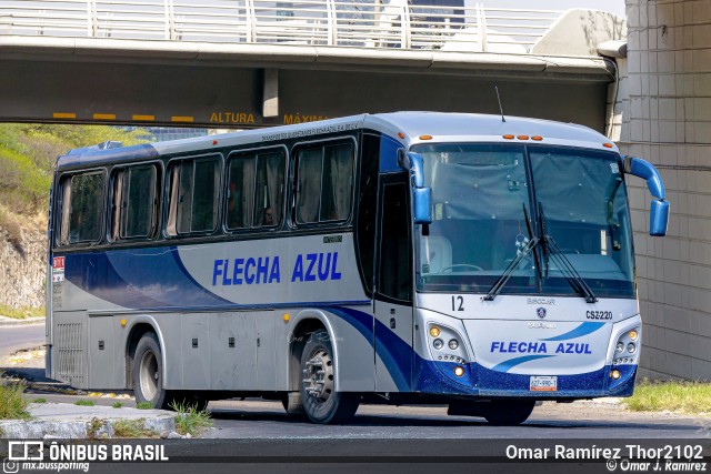 Flecha Azul 12 na cidade de Querétaro, Querétaro, México, por Omar Ramírez Thor2102. Número da foto: #9895879.