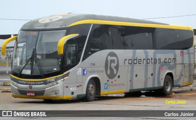 RodeRotas - Rotas de Viação do Triângulo 7116 na cidade de Goiânia, Goiás, Brasil, por Carlos Júnior. ID da foto: 9897894.