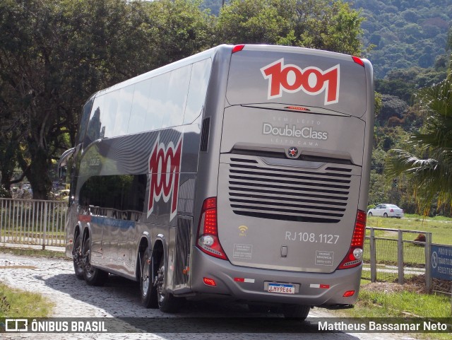 Auto Viação 1001 RJ 108.1127 na cidade de Juiz de Fora, Minas Gerais, Brasil, por Mattheus Bassamar Neto. ID da foto: 9898658.