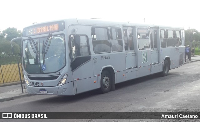 Expresso Azul 17L46 na cidade de Curitiba, Paraná, Brasil, por Amauri Caetano. Número da foto: #9897513.