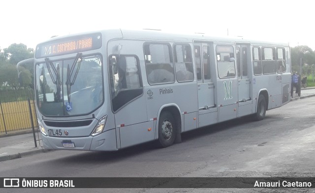 Expresso Azul 17L46 na cidade de Curitiba, Paraná, Brasil, por Amauri Caetano. ID da foto: 9897513.