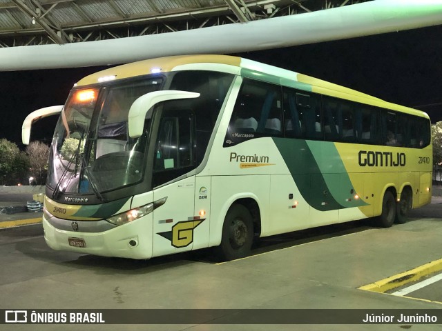 Empresa Gontijo de Transportes 21410 na cidade de Marília, São Paulo, Brasil, por Júnior Juninho. ID da foto: 9898186.