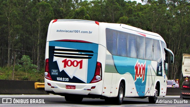 Auto Viação 1001 RJ 108.235 na cidade de Resende, Rio de Janeiro, Brasil, por Adriano Duarte. Número da foto: #9897771.