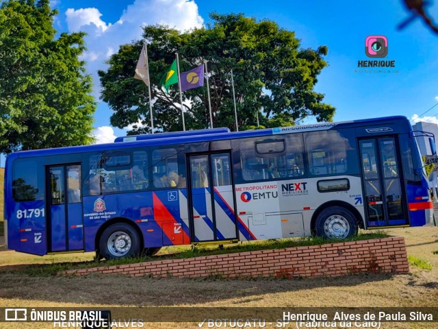 Next Mobilidade - ABC Sistema de Transporte 81.791 na cidade de Botucatu, São Paulo, Brasil, por Henrique Alves de Paula Silva. ID da foto: 9961807.